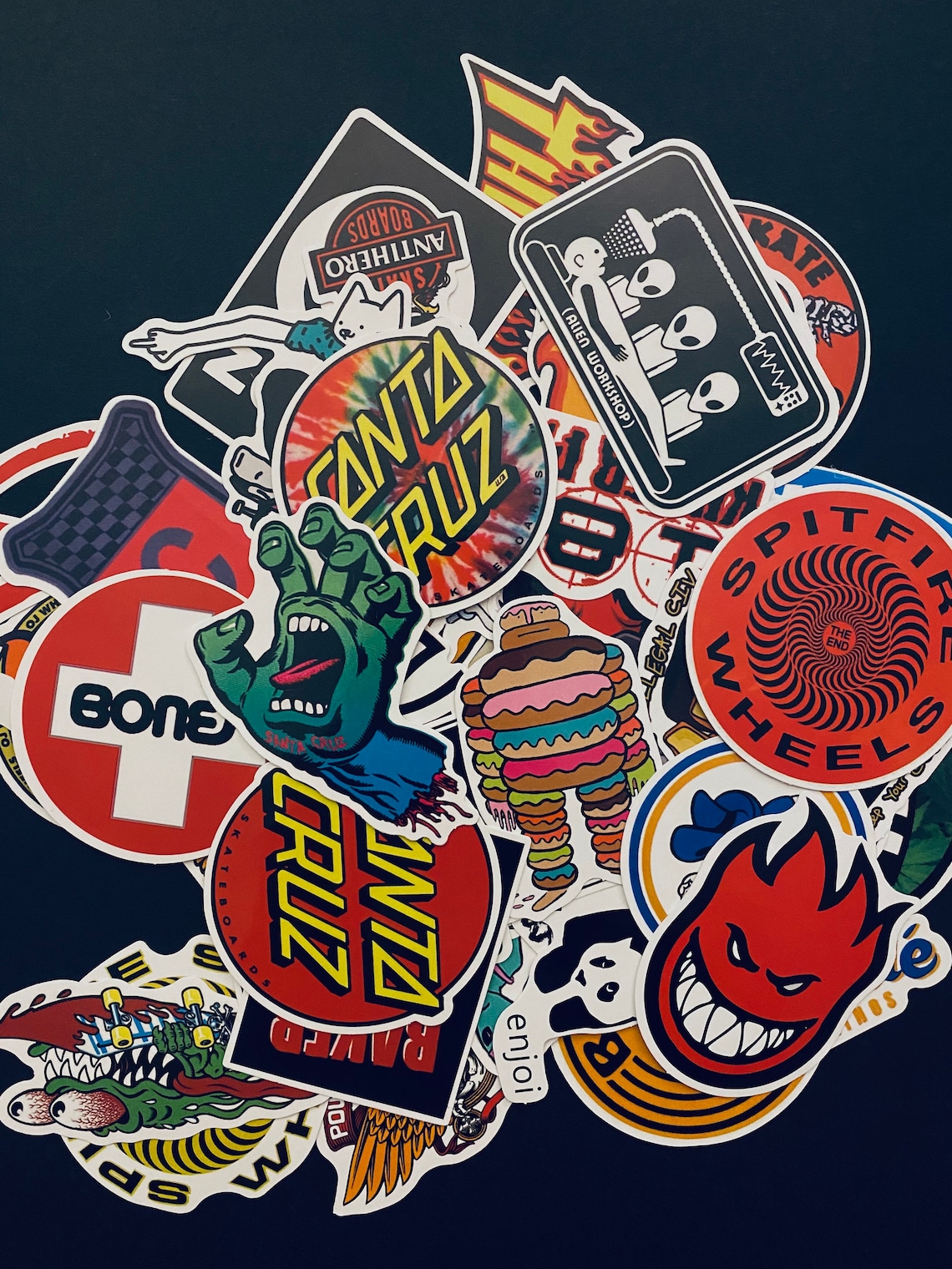 50 pcs Skateboard/Hypebeast Sticker Pack Laptop Etsy