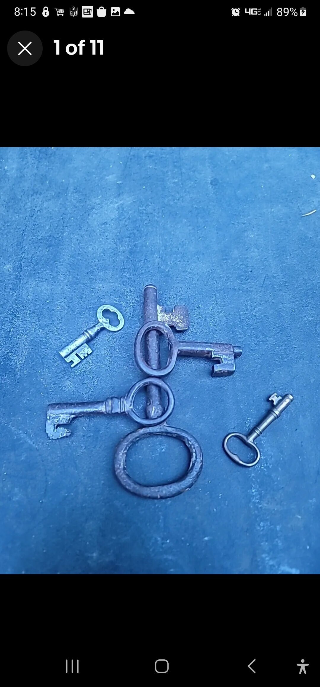 1700's Large Iron Gate Key 1 Big Antique Metal Key Santa Etsy