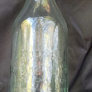 Scarce 1880s Blob Top New York Picture Soda! Antique Quart Bartender GB