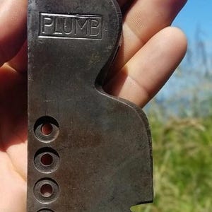Nice Old Plumb Hatchet Head!  Antique USA Plumb American Carpenter's or  Field Tool