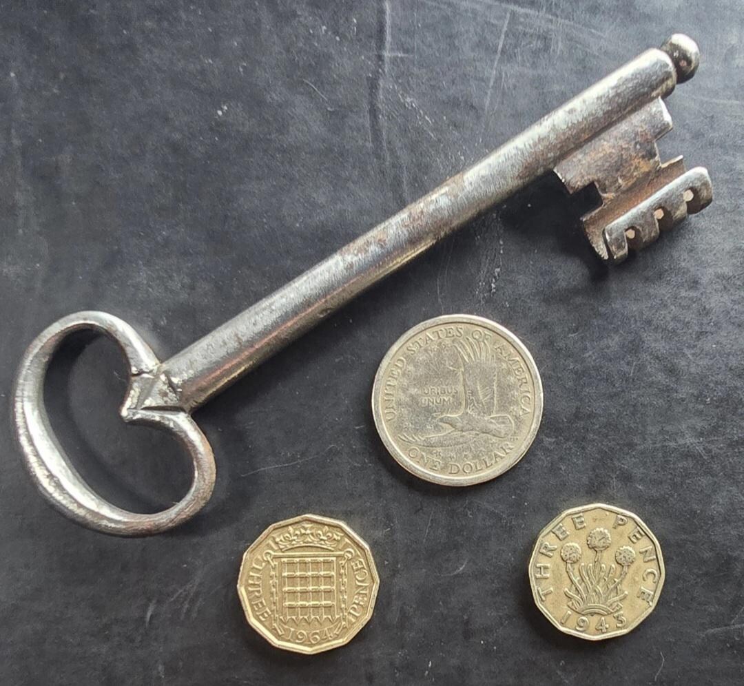 Beautiful Old French Key! Ancient Burgundy Wrougt Iron Key From the ...