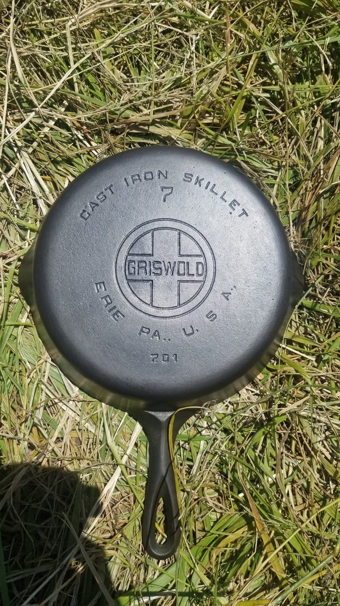 Mint Griswold Cast Iron 7 Skillet Super Smooth Finish and Etsy