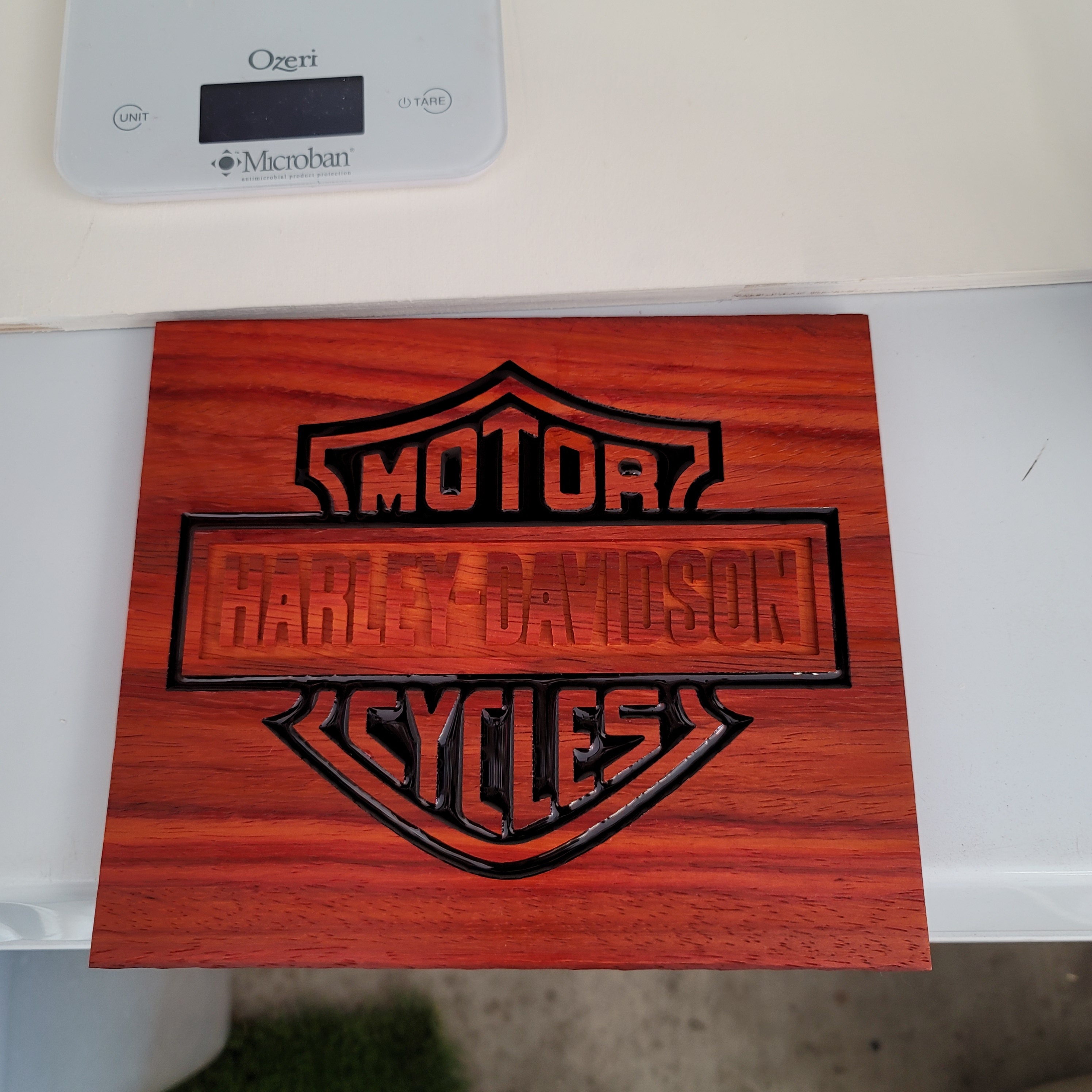 Harley Davidson Wall Plaque Etsy