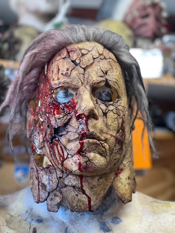 ロブ・ゾンビ films ハロウィン/ マイケル・マイヤーズ リペイントマスク TOTS Rob Zombie's Halloween Michael Myers Mask Rehaul And
