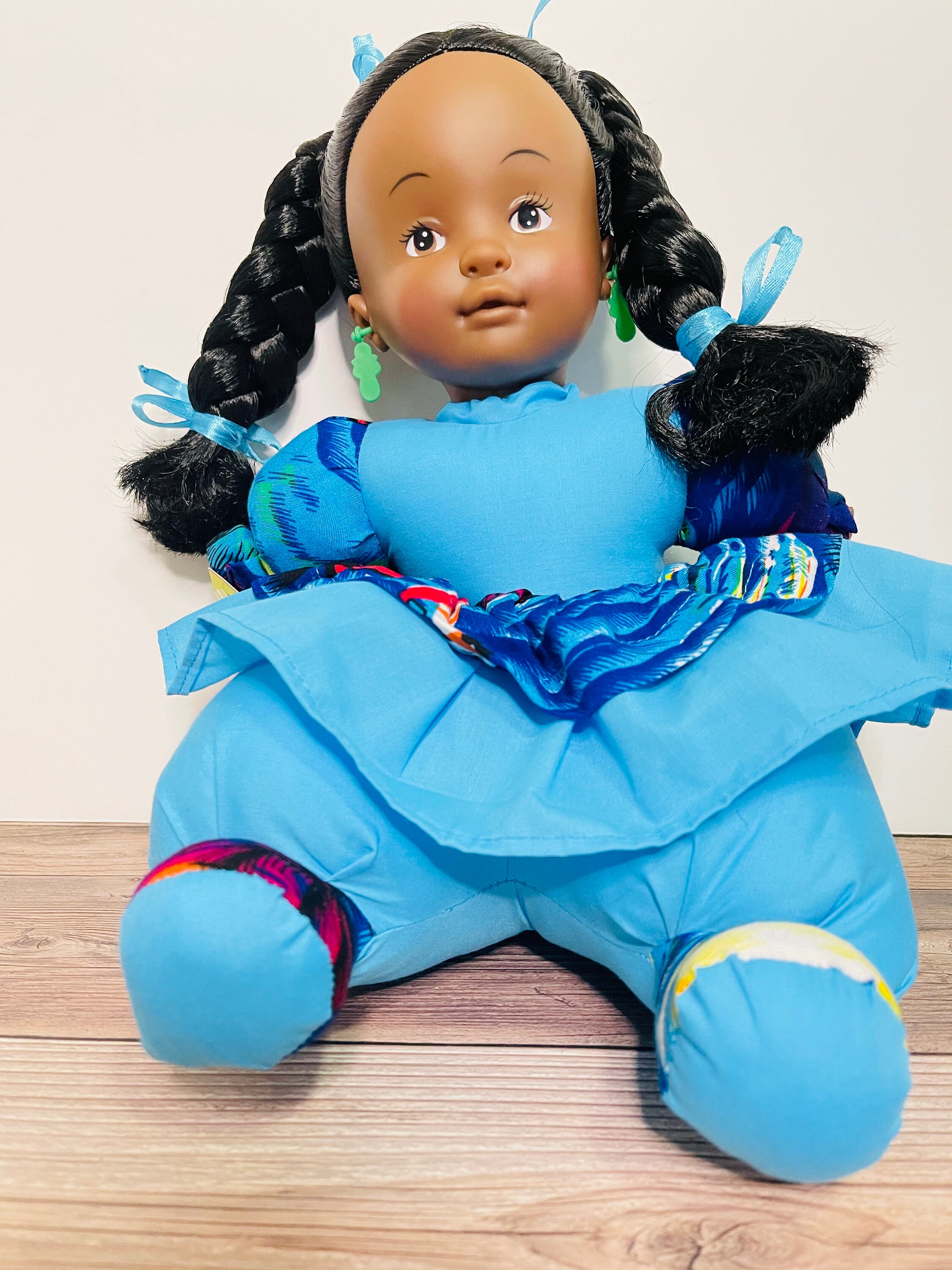 Chubby Doll Beautiful Black Doll | Etsy