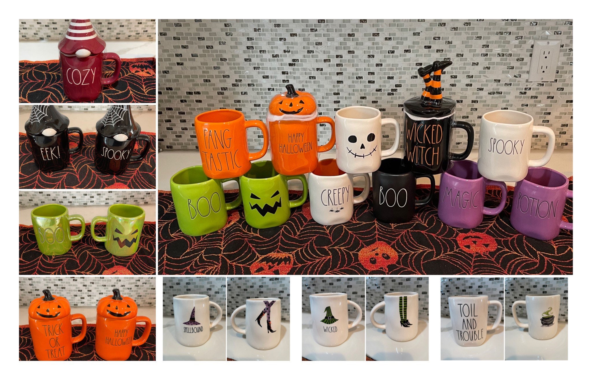 Rae Dunn Authentic Halloween Mugs Etsy