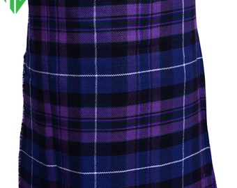 Men&#39;s and Women&#39;s  Scottish 5 Yard Kilt Made of Acrylic Wool 13oz Pride of Scotland Tartan Kilts size from 30 to 48 by KS