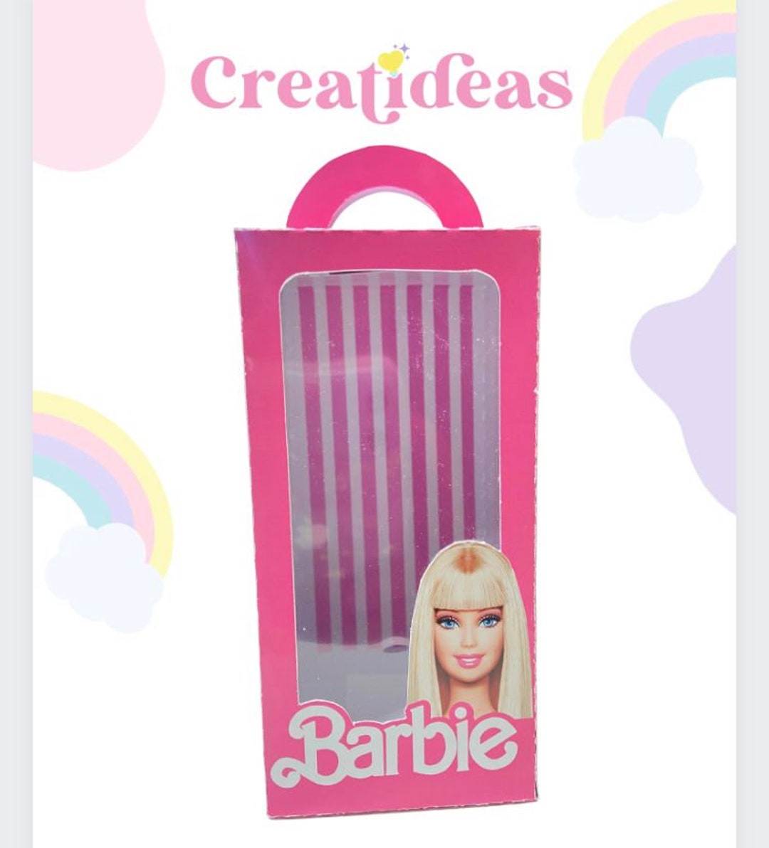 BARBIE BOX PDF Barbie Party, Candy Box, Barbie Party - Etsy