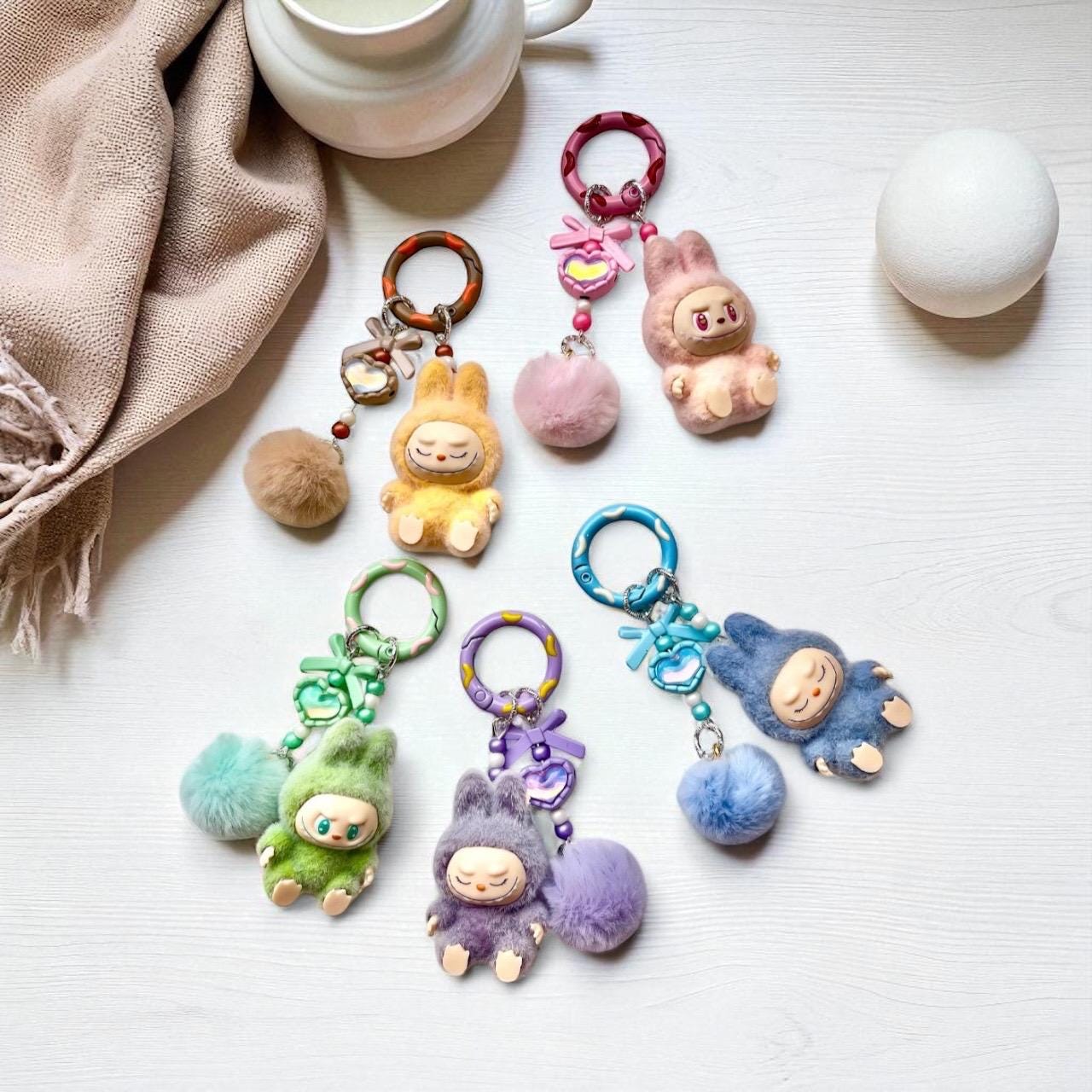 Labubu popmart keychain - Etsy 日本