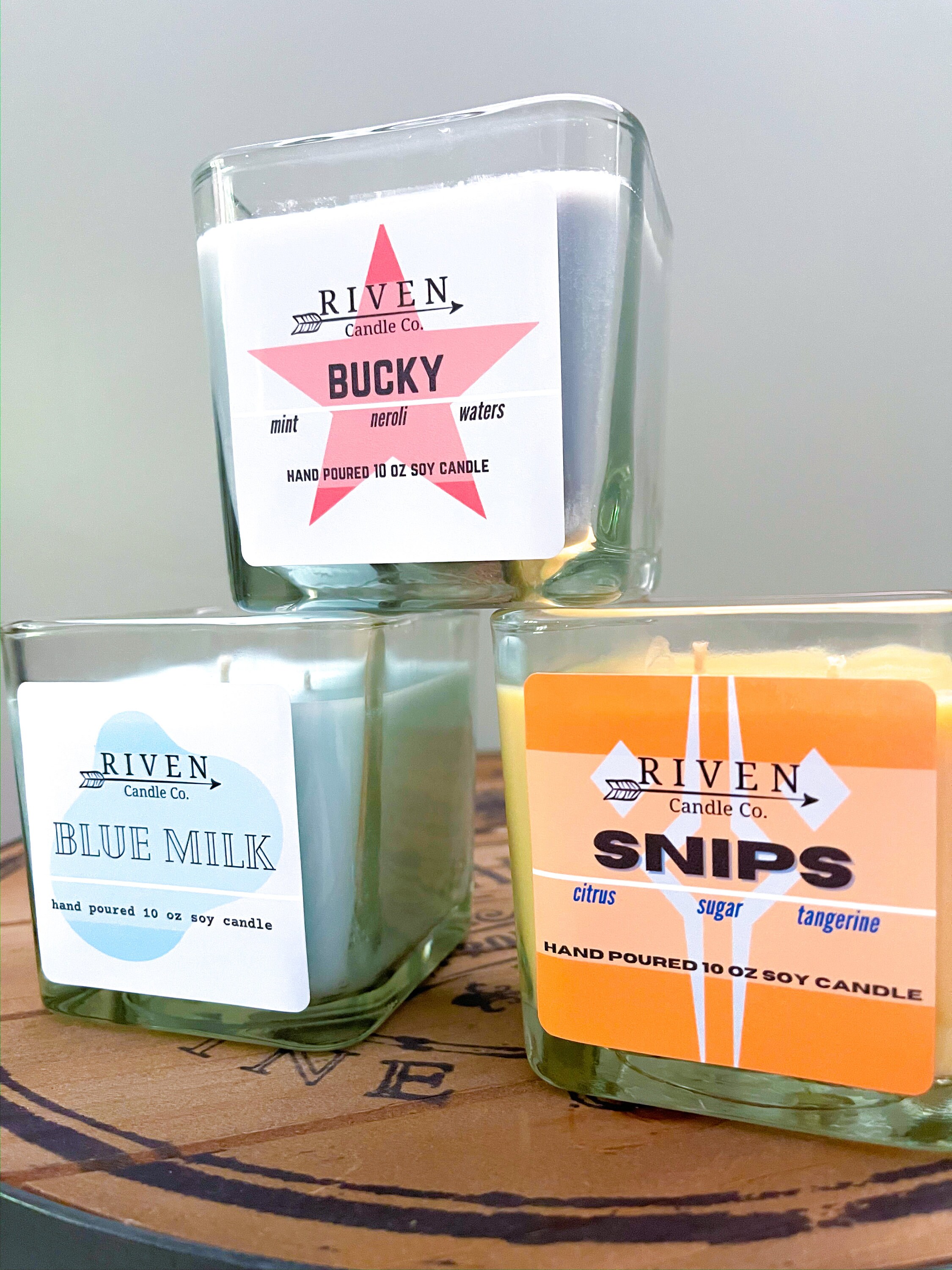 Custom 10 oz Double Wicked Candles Etsy