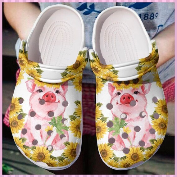 sunflower crocs amazon