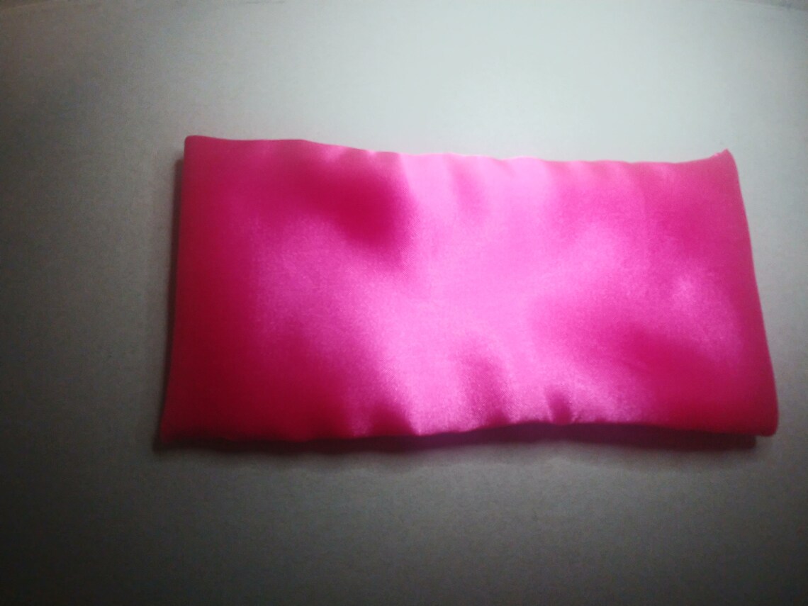 Washable Eye Pillow Cover Pink in color Etsy