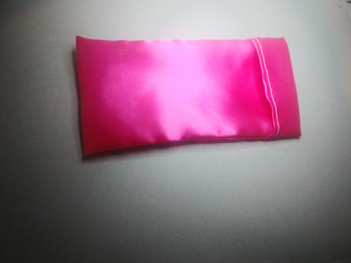 Washable Eye Pillow Cover Pink in color Etsy
