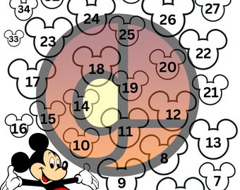 Countdown to see the MOUSE! Dis_Ney Countdown Digital File