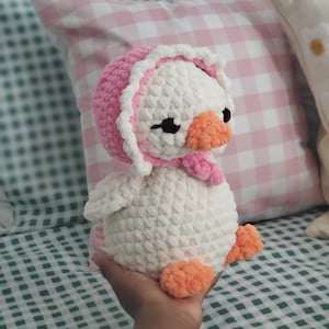 PDF PATTERN: Crochet Duck Plushie Pattern image 3