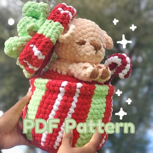 PDF Pattern: Crochet Puppy Present PDF Pattern
