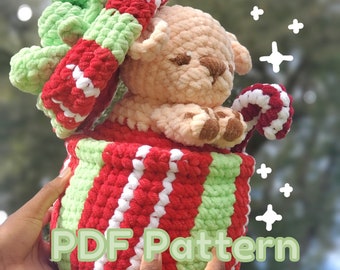 PDF Pattern: Crochet Puppy Present PDF Pattern