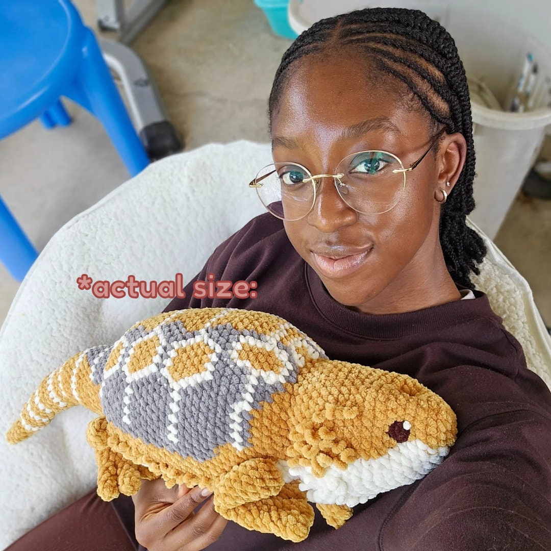 16 Bearded Dragon Crochet Patterns for Reptile Lovers, Gifts, and Plush Decor 10 Pattern: Crochet Bearded Dragon