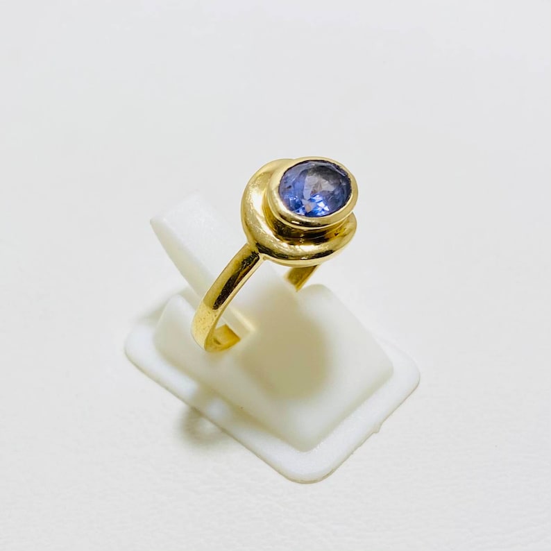 Blue Topaz Hydro Quartz 9X7mm oval Faceted Boho Silver Ring,925 Sterling Silver Gold Rhodium Handmade Ring wholesale availab