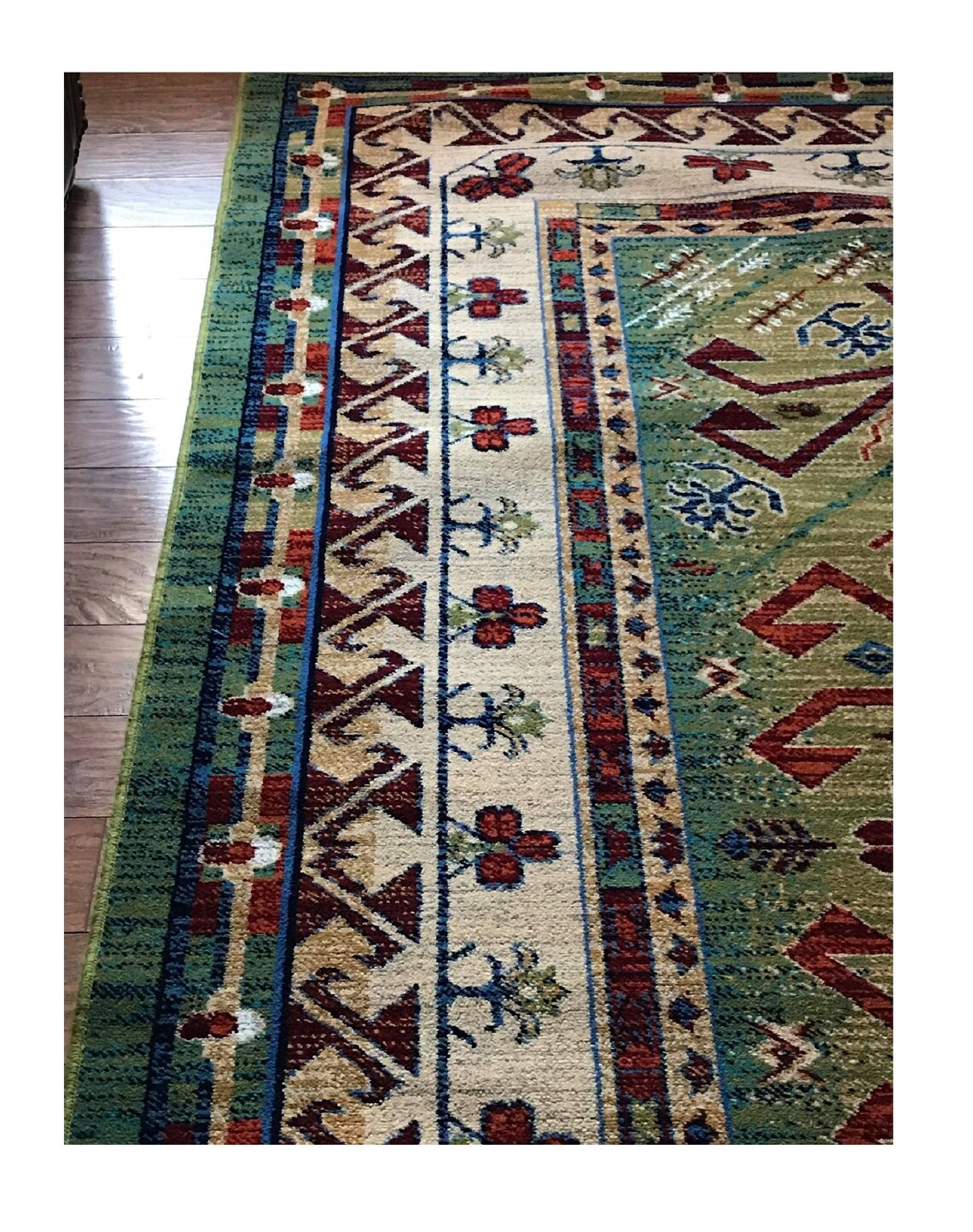 Mongolian Natural Organic Wool Area Rug 6'5x10 ft Etsy