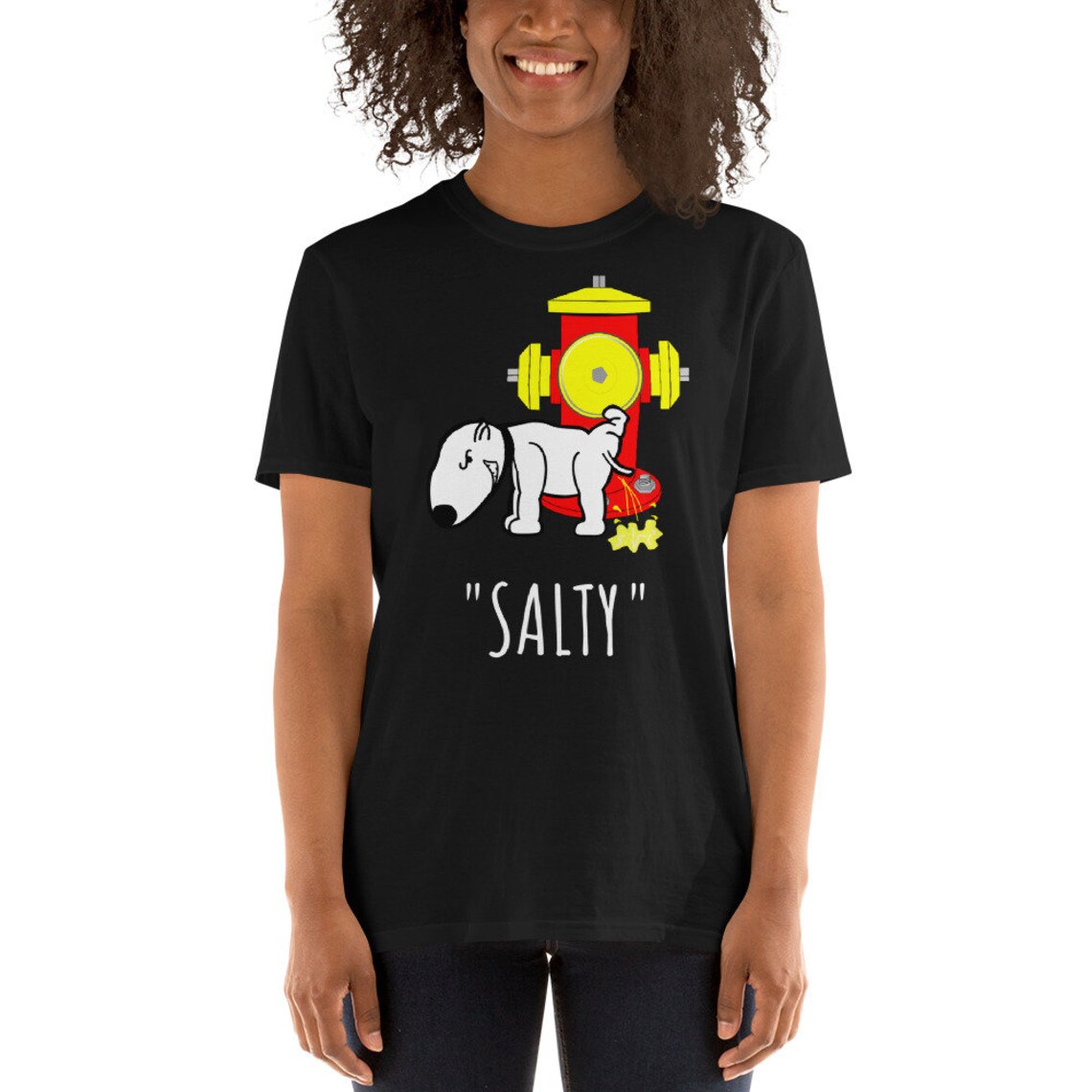 Salty Dog Tee Shirt Salty Dog Shirt Salty Dog Salty Funny Etsy