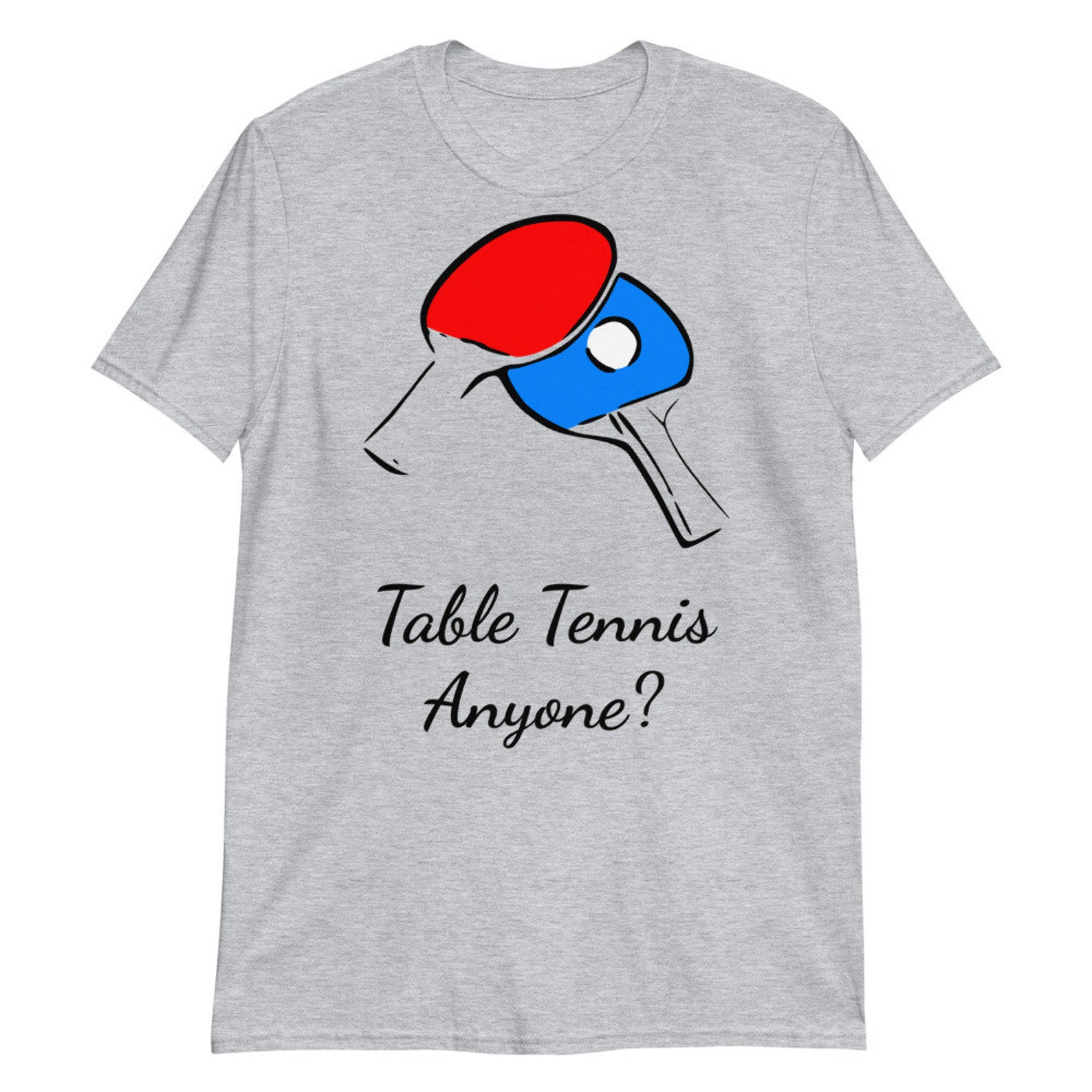 Table Tennis Shirt Table Tennis Workout Shirt Table Tennis Etsy