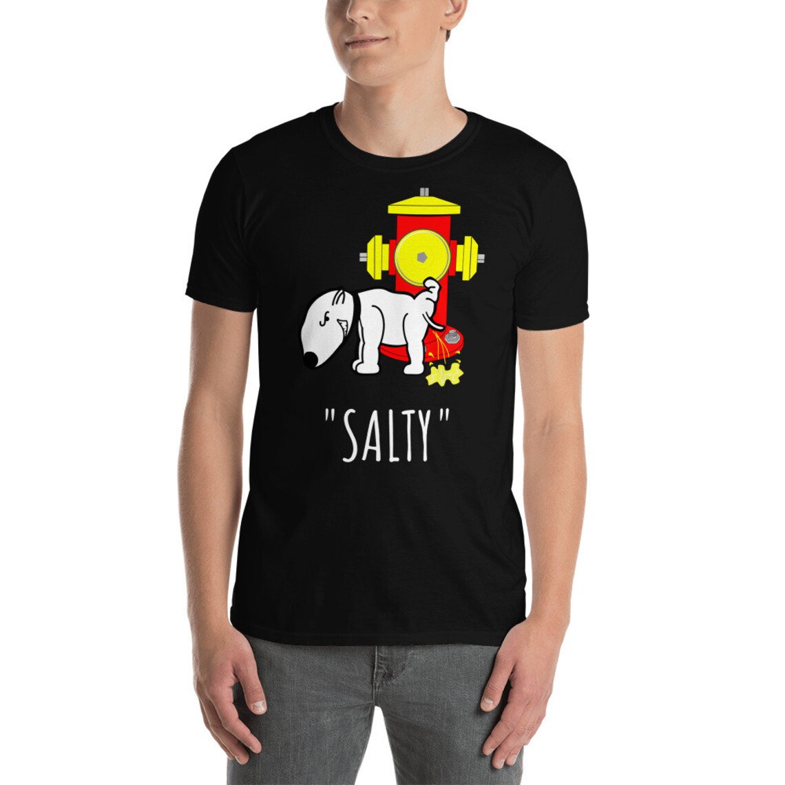 Salty Dog Tee Shirt Salty Dog Shirt Salty Dog Salty Funny Etsy