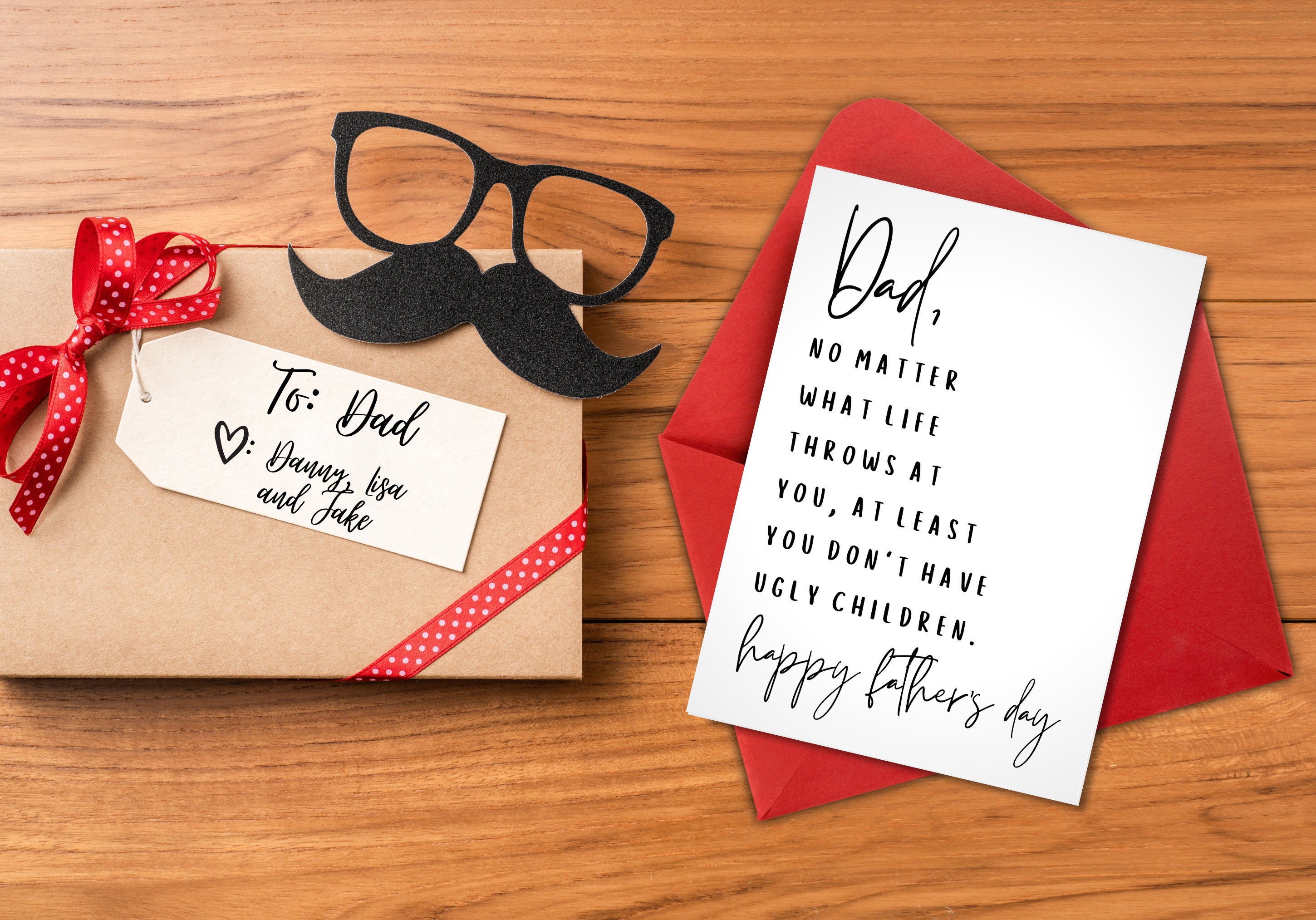 printable-5x7-fathers-day-card-dad-at-least-you-don-t-etsy-uk