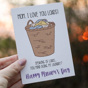 Printable Funny Mother's Day Card 5x7 Mother's Day - Etsy