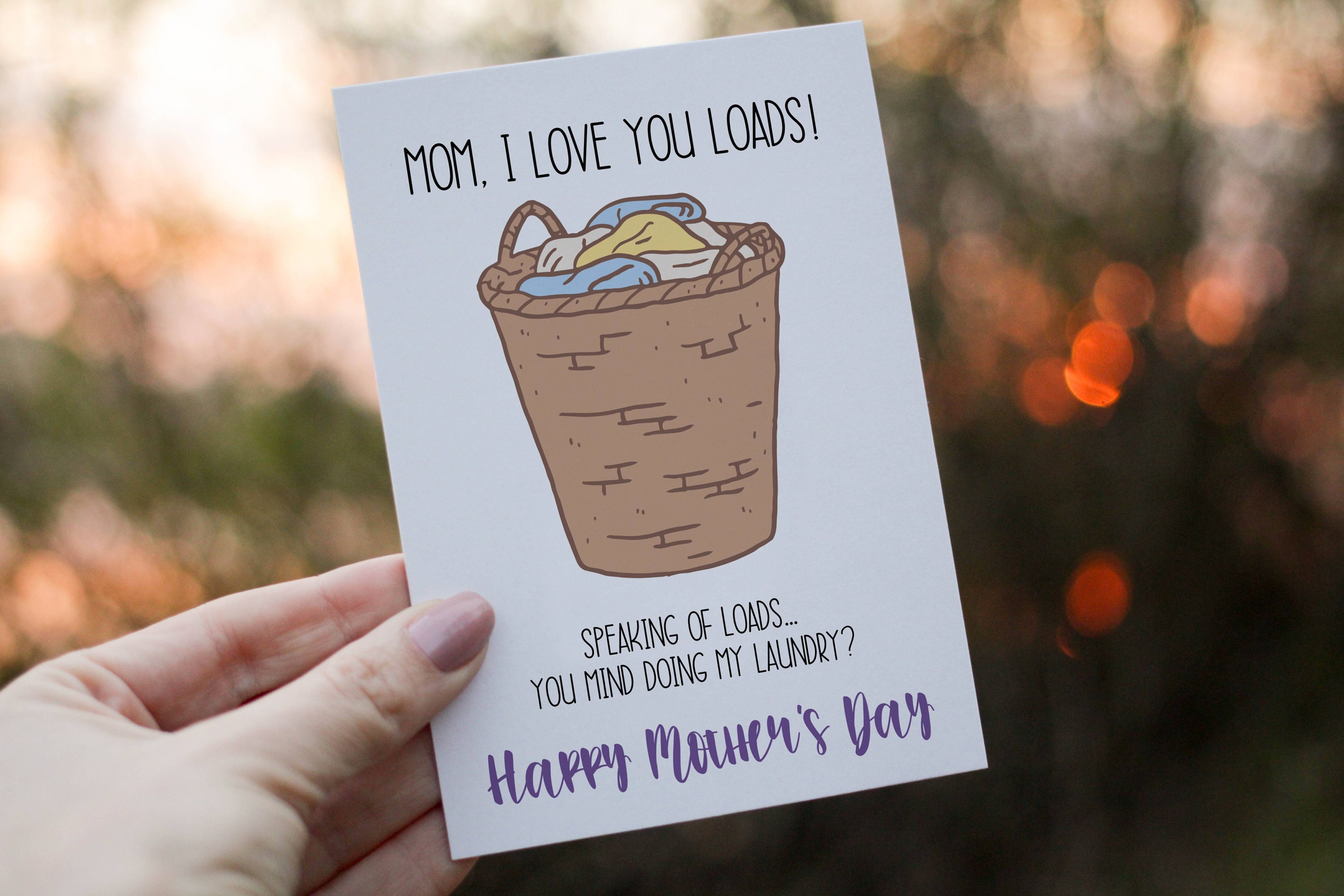 Serene Funny Mothers Day Cards Printable Scene in HD Serene Funny Mothers Day Cards Printable Scene in HD
