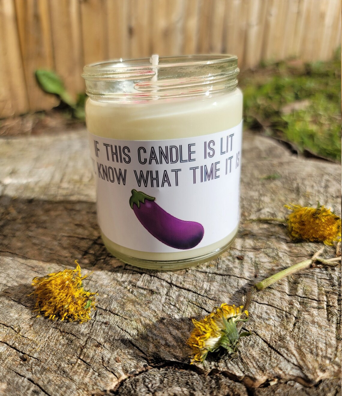 12oz If This Candle Is Lit You Know What Time It Etsy