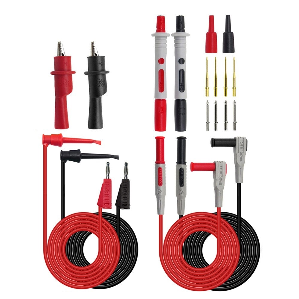 Test Lead Kit 4MM Banana Plug to Test Hook Cable Replaceable Etsy