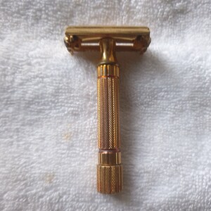 Vintage Gillette Aristocrat 1955 Safety Razor with No End Caps