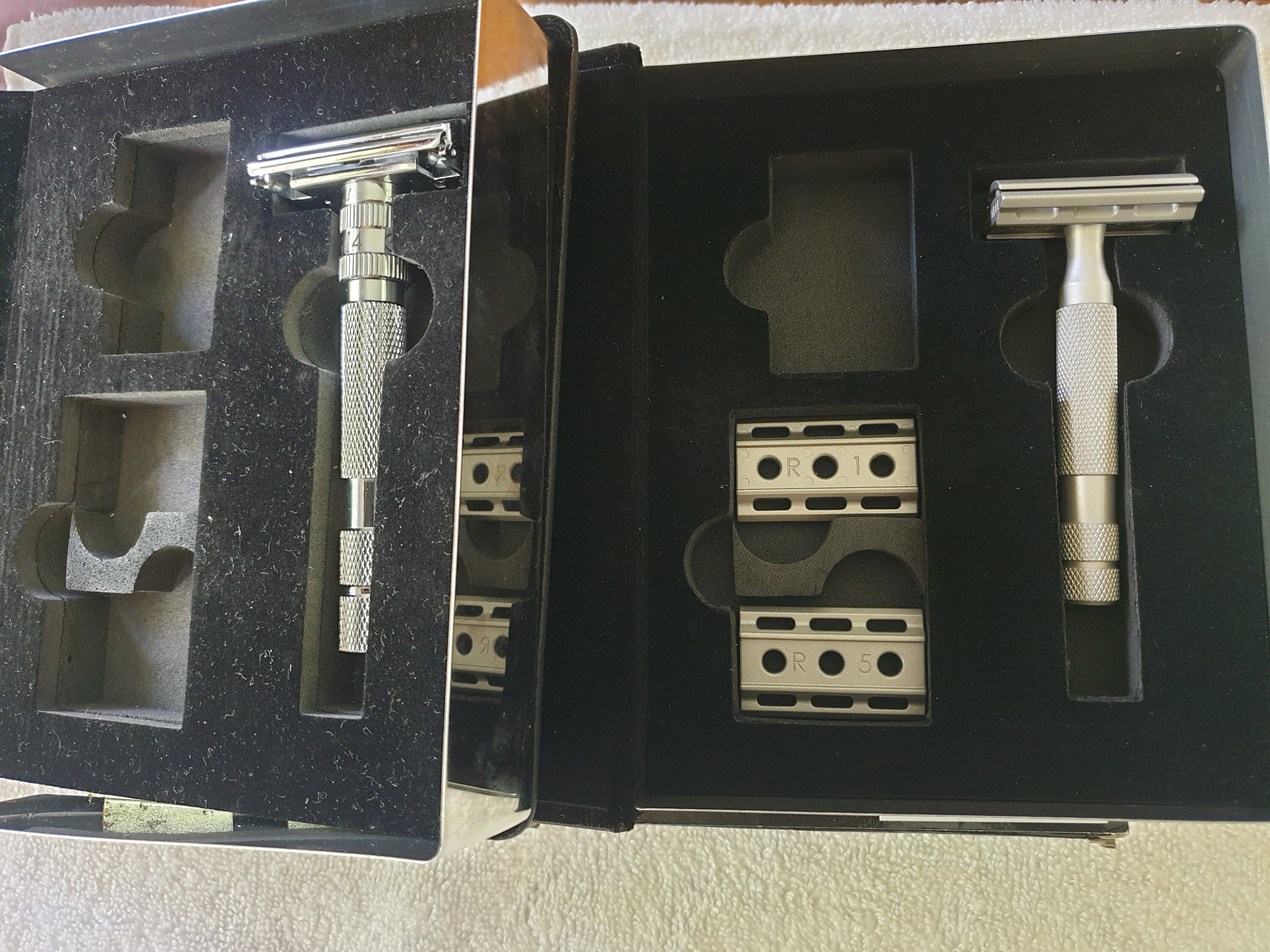 Rockwell Model T 2 Adjustable Safety Razor and Rockwell 6S
