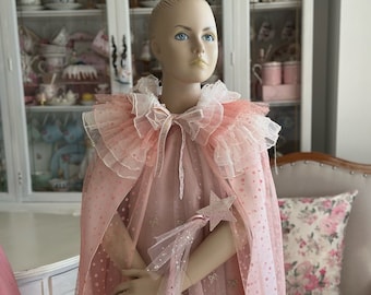 XEPST Mantello Principessa Bambina, Costume Principessa con Cappuccio Mantello Blu Della Principessa Accessorio Scialle Cape Ragazze da Costume Halloween Carnevale Cosplay Festa Compleanno Regalo