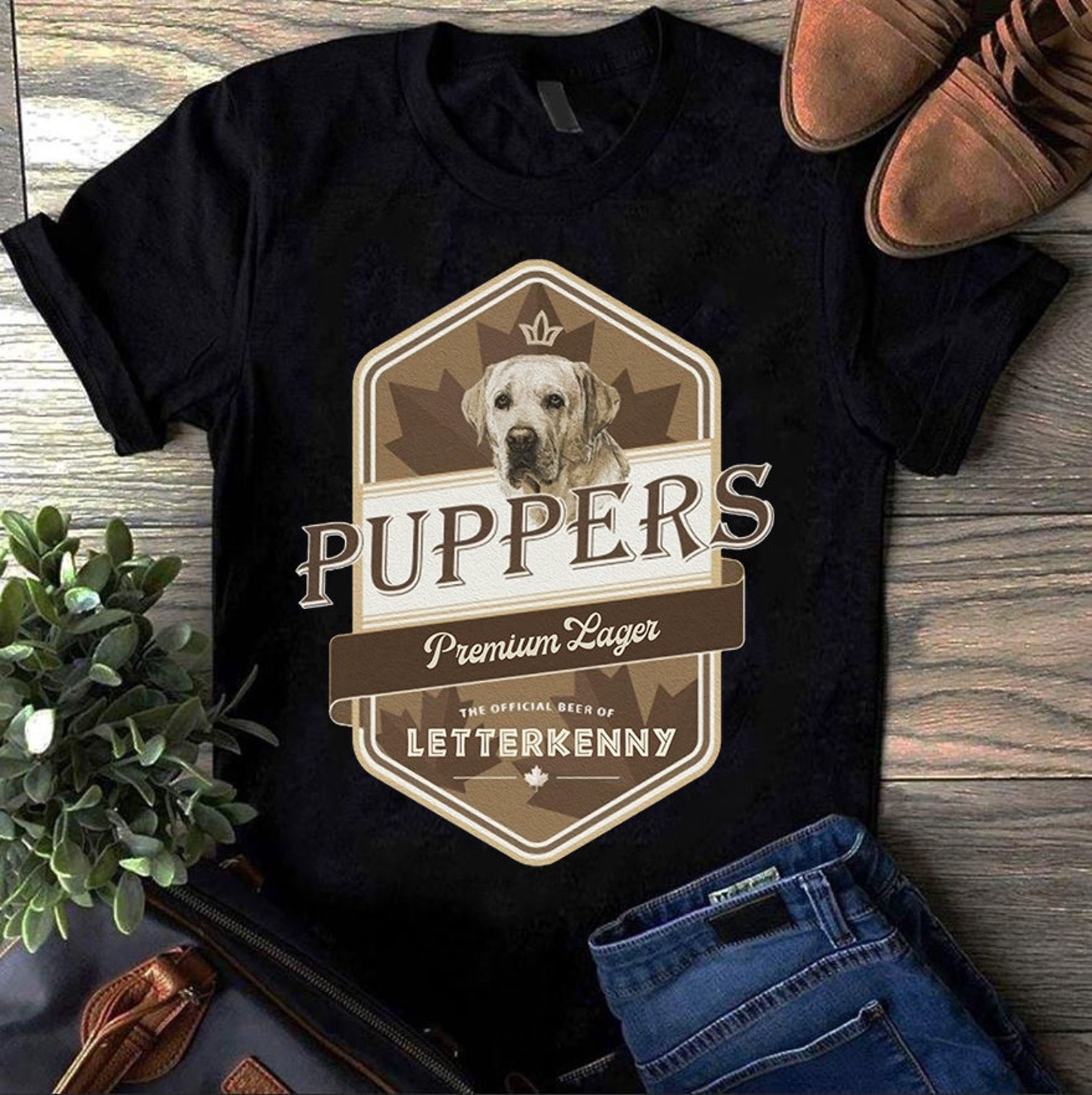Letterkenny Puppers Premium Lager Beer Shirt Etsy