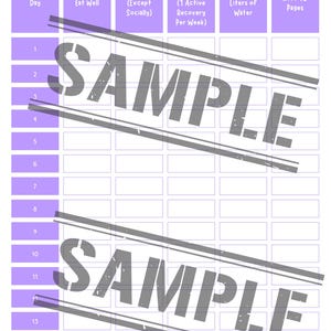 75 Soft Challenge Tracker | Printable Checklist | 75 Day Challenge PDF | Fitness Planner | Habit Tracker | Digital Download