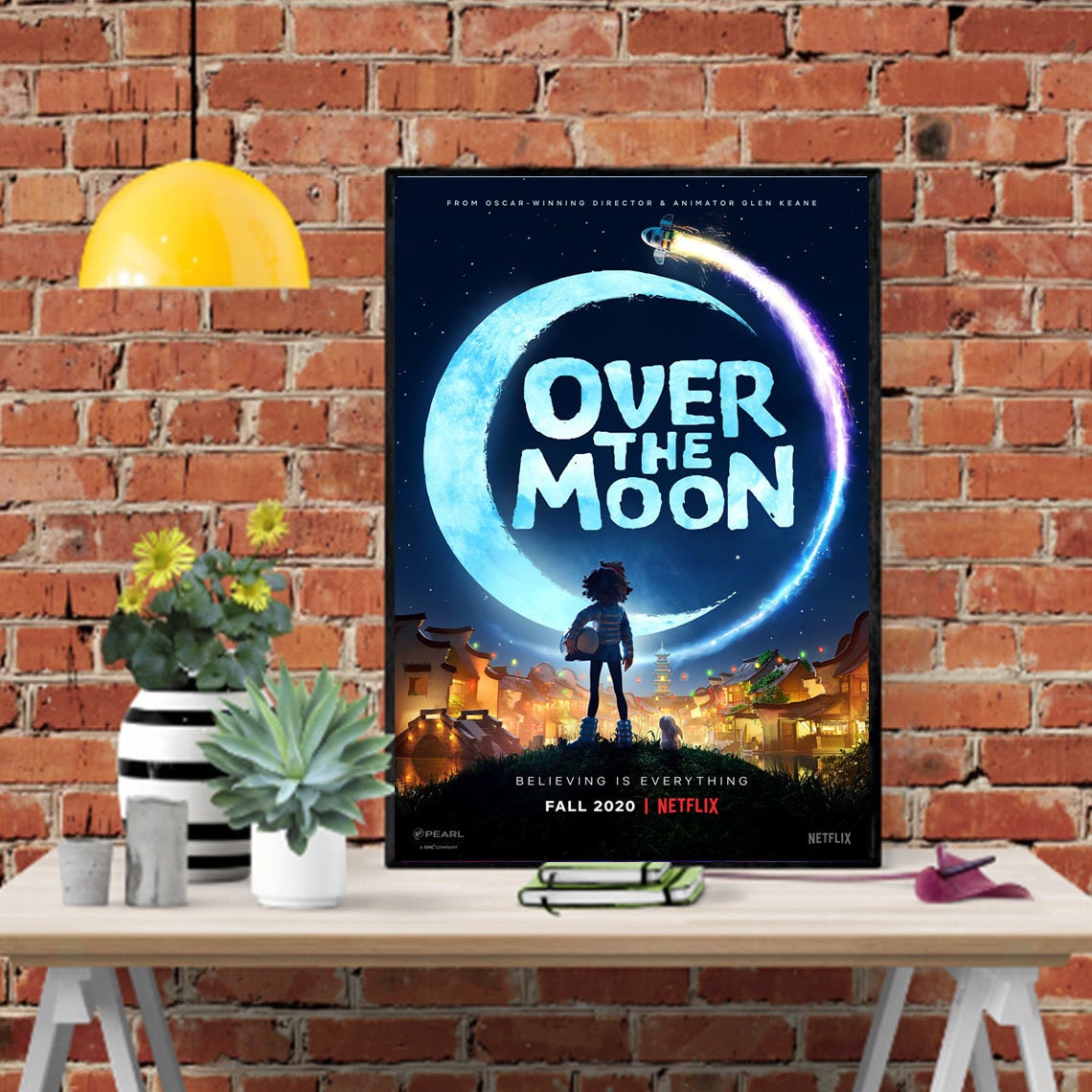 Over the Moon 2020 Poster | Etsy