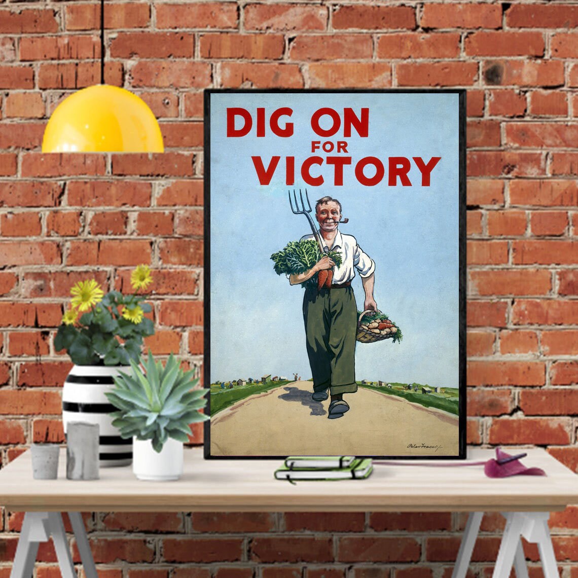 Dig for Victory posters at 80 years old | Etsy