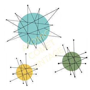 Digitale download Atomic Starburst-ontwerp