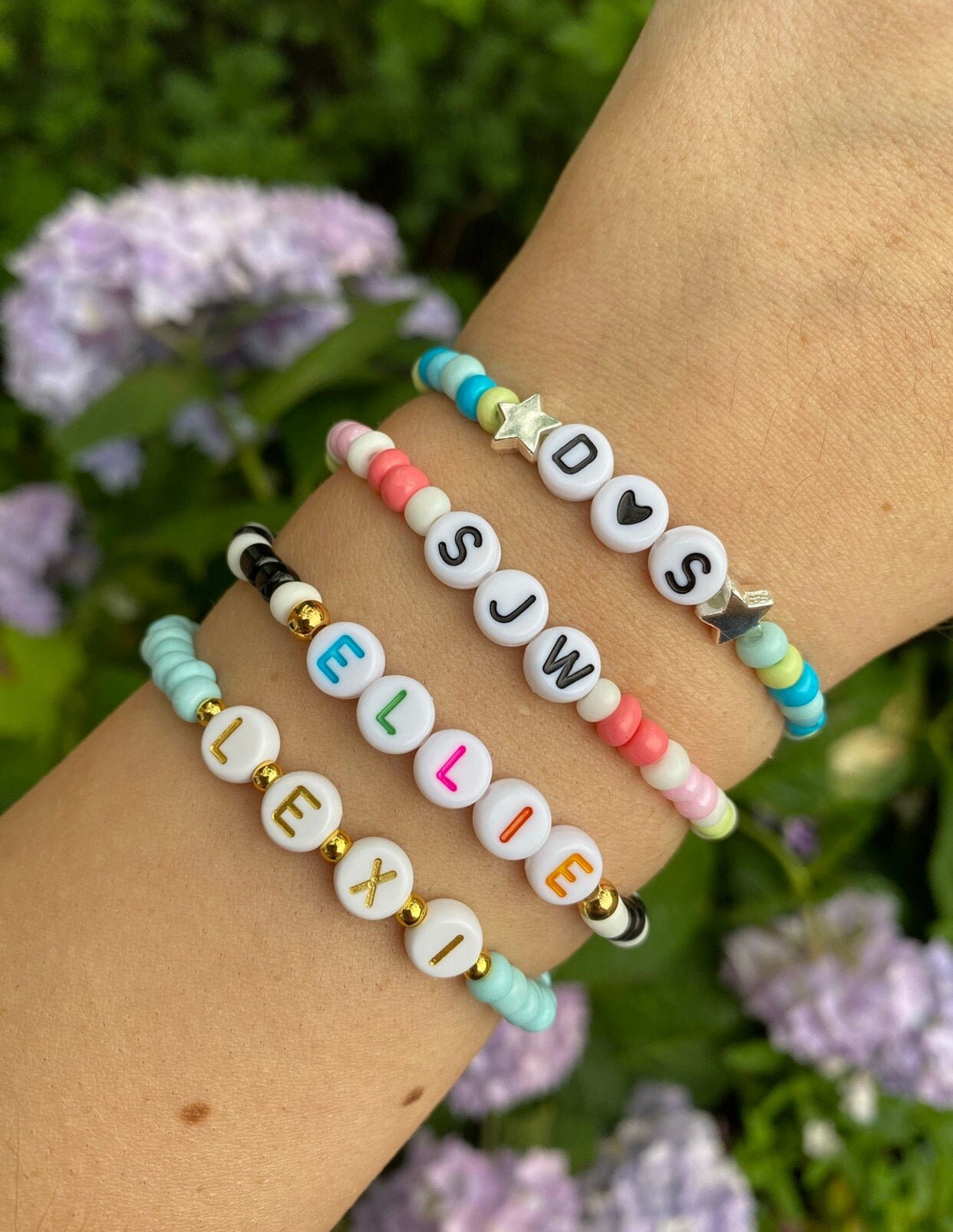 Personalized Beaded Bracelet | Custom Name Bracelet