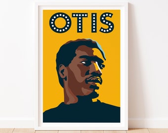 Otis Redding Print, Soul Legend Art, Music Art ,Soul Art , Jazz Art, Music Art, Music Icon,Home Decor Art, Soul Icon Poster, Soul Lover Gift