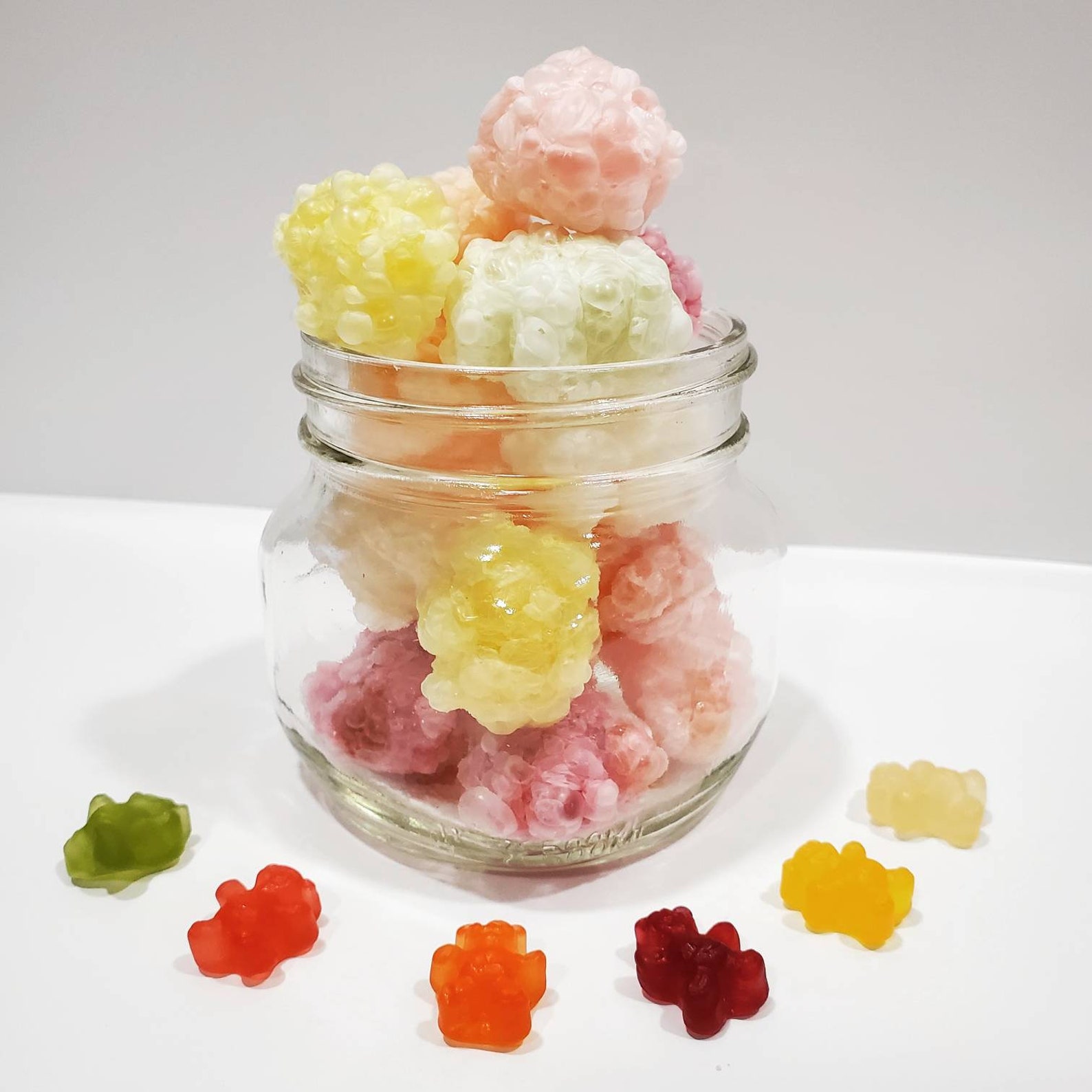 Freeze Dried Gummy Bears Freeze Dry Candy Freeze Dry Gummy Etsy