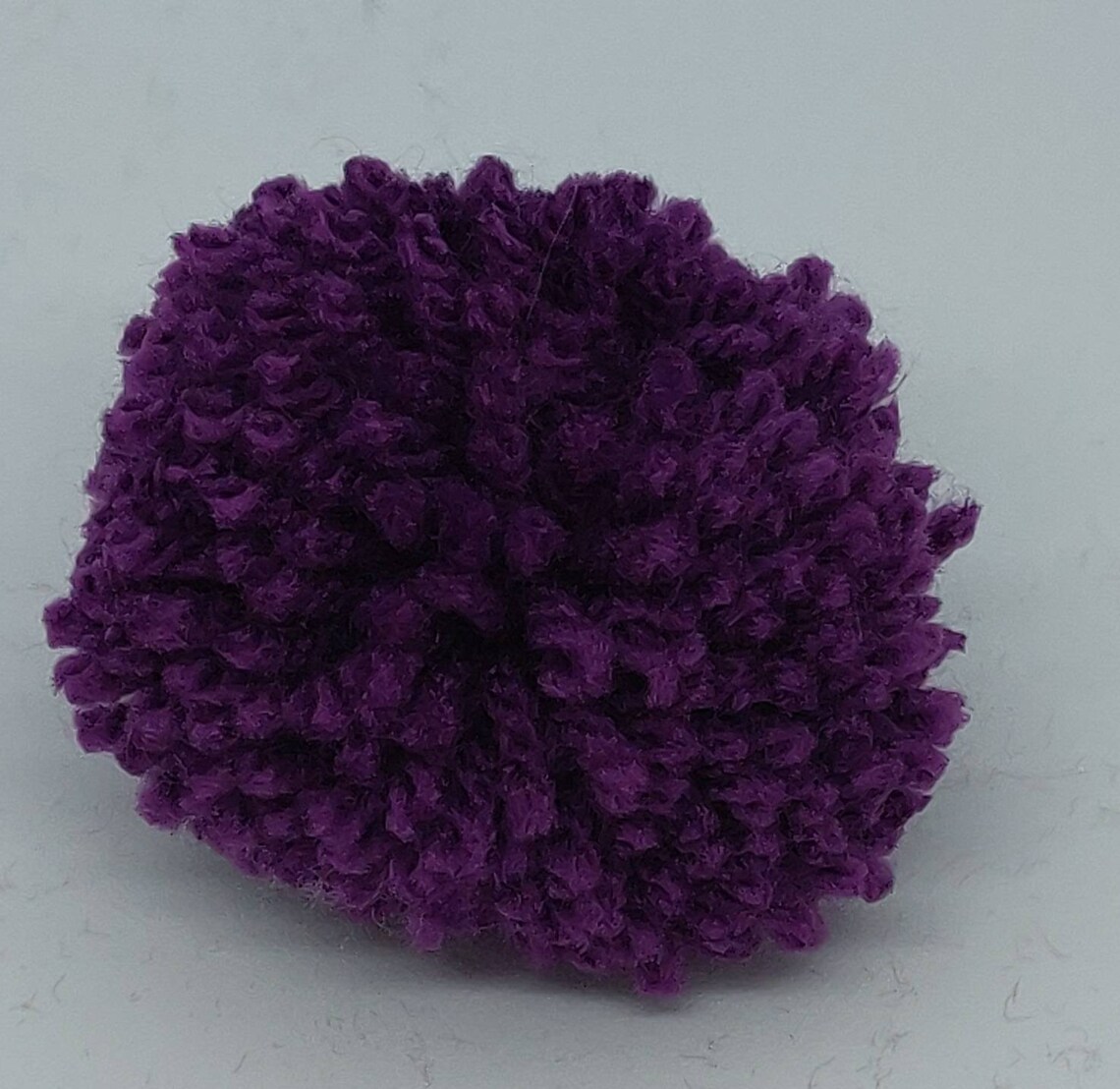 10 Pack of Pom Poms Purple Etsy UK