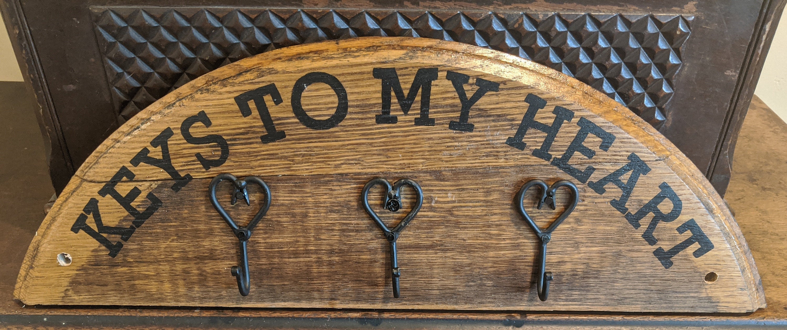 Fass Deckel dekorative Wand-Dekor Fass Schlüsselanhänger | Etsy