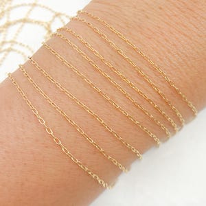Gold Fill CHAIN, 14k Gold Filled Chain, Necklace Chain