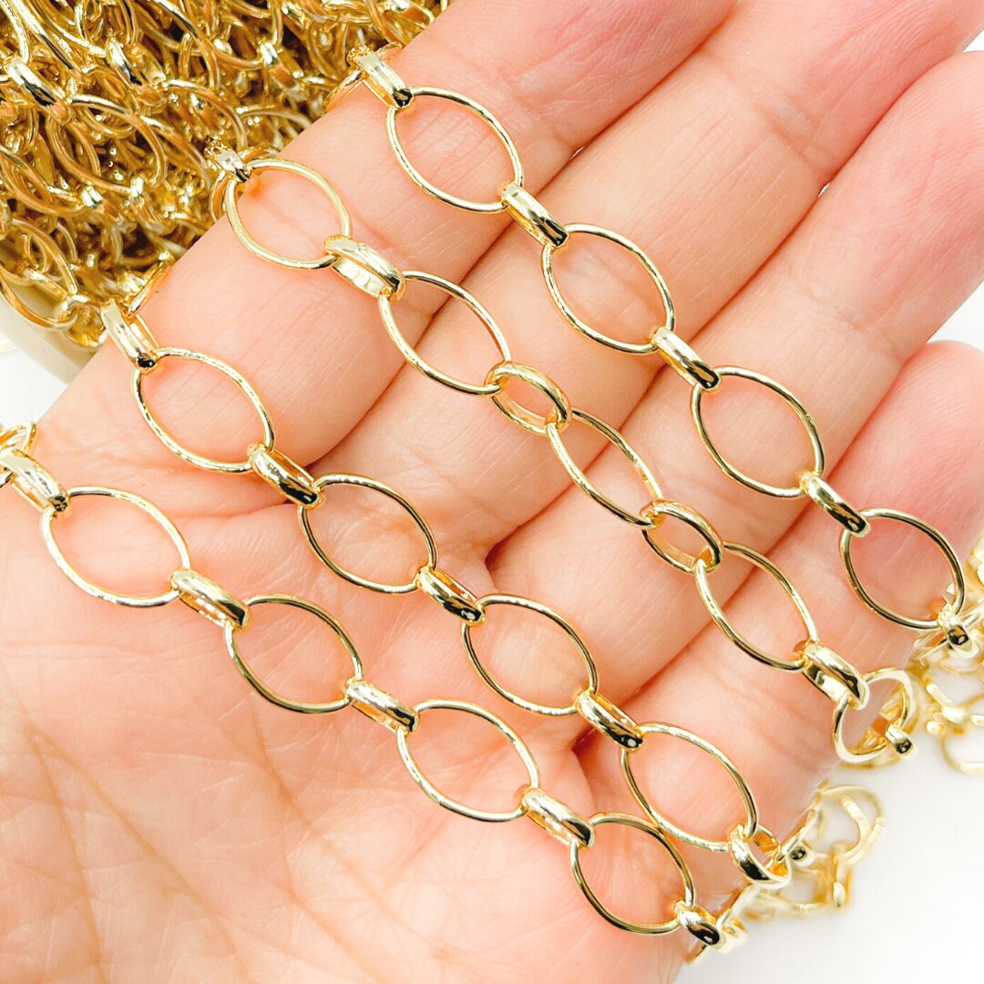 1FT 925 Sterling Silver Gold Plated 