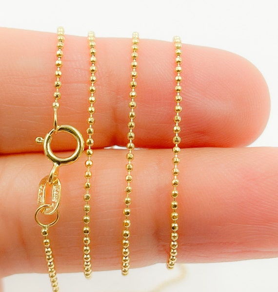 Dainty solid gold jewelry deals