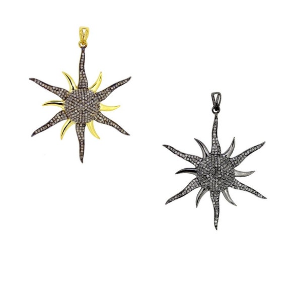 Pave diamond hotsell pendants wholesale