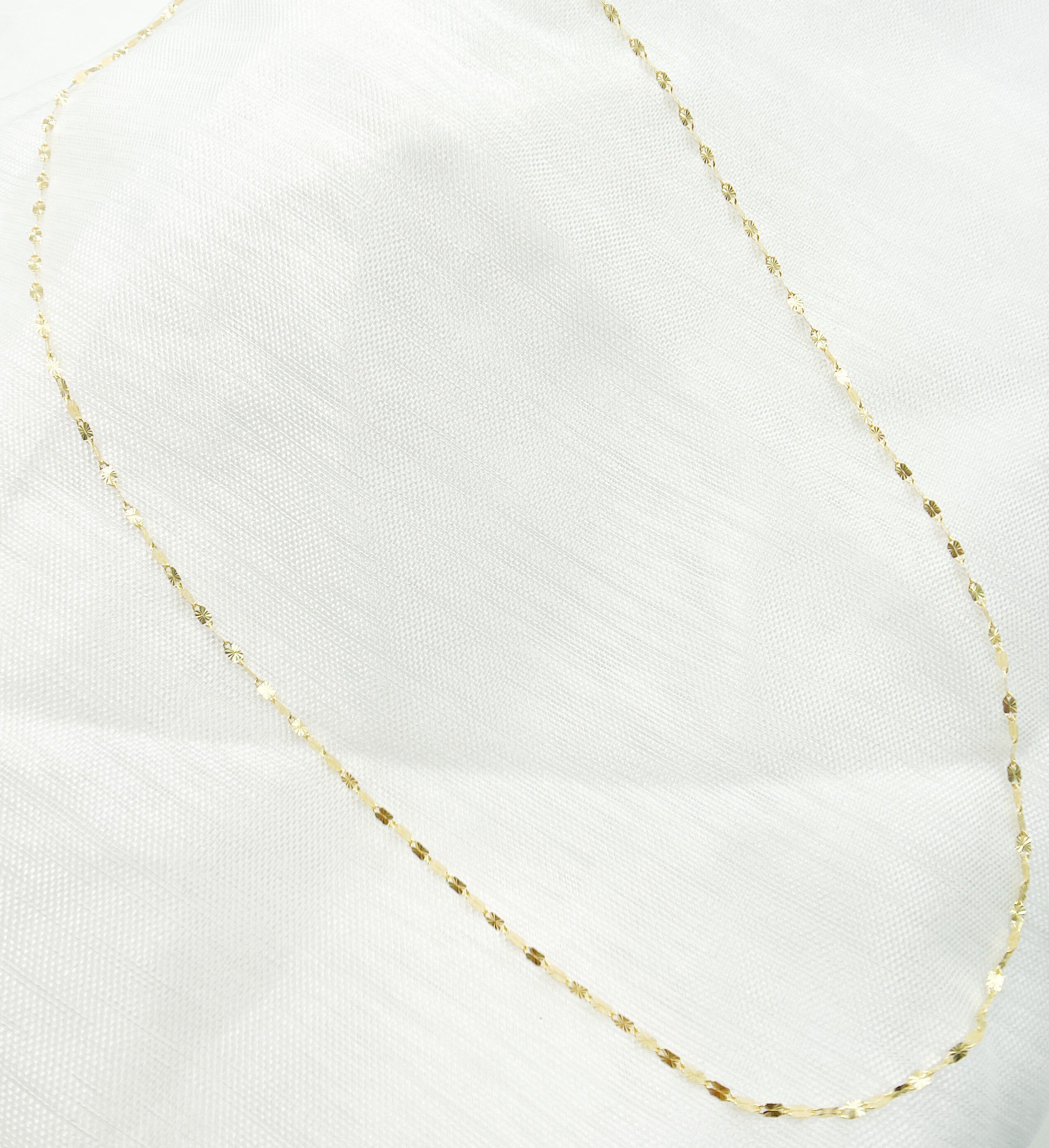 【h-man】SENTI RORO MARINA CHAIN GD h-man】SENTI RORO MARINA CHAIN GD 18k Gold Plated Flat